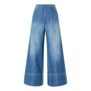 Pinko Vida Ben Denim Jeans Blue, Dam