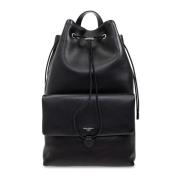 Dolce & Gabbana Läder ryggsäck Black, Herr