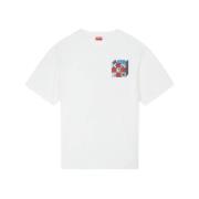 Kenzo Kube Design Vit T-shirt White, Herr