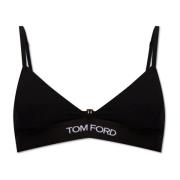 Tom Ford BH med logotyp Black, Dam