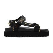 Versace Jeans Couture Plattformsandaler Black, Dam