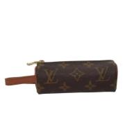 Louis Vuitton Vintage Pre-owned Canvas necessrer Brown, Dam