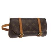 Louis Vuitton Vintage Pre-owned Canvas louis-vuitton-vskor Brown, Dam