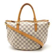 Louis Vuitton Vintage Pre-owned Canvas louis-vuitton-vskor White, Dam