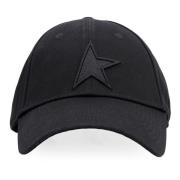 Golden Goose Star Collection Baseballkeps Black, Herr