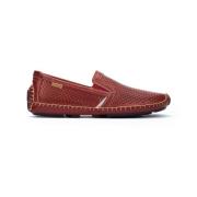 Pikolinos Röd perforerad herrloafer Red, Herr