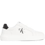 Calvin Klein Jeans Vita Svarta Chunky Sneakers White, Herr