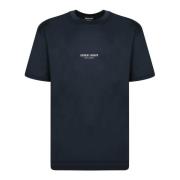 Giorgio Armani Blå kortärmad T-shirt Blue, Herr