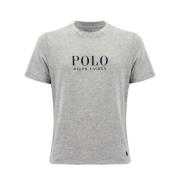 Ralph Lauren Bomull Jersey Crew-neck T-shirt Gray, Herr