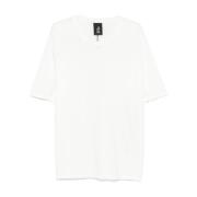 Thom Krom Vit Patch Detalj T-shirts och Polos White, Herr