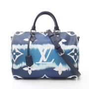 Louis Vuitton Vintage Pre-owned Laeder louis-vuitton-vskor Blue, Dam