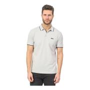 Hugo Boss Polo skjorta med kontrastkant Gray, Herr