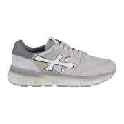 Premiata Snygga Sneakers för Män Gray, Herr