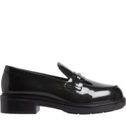 Calvin Klein Svart Loafer Bar Saff Damesskor Black, Dam