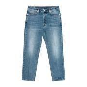 Nine In The Morning Autentiska denim straight leg jeans Blue, Herr