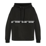 Moschino Underkläder linje sweatshirt Black, Dam