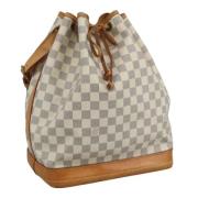 Louis Vuitton Vintage Pre-owned Canvas louis-vuitton-vskor White, Dam