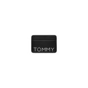 Tommy Jeans Snygg Svart Korthållare Plånbok Black, Dam