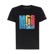 MCS Windsurfing Style Grafisk T-shirt Black, Herr