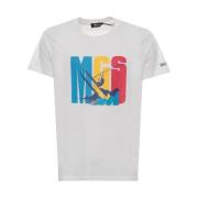 MCS Stilren Windsurfing Grafisk Tee White, Herr