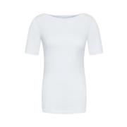 VERO MODA Vit Viskos Dam T-shirt Vår/Sommar Kollektion White, Dam