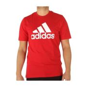 Adidas Herr Röd Tryck T-shirt Red, Herr