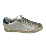 P448 Färgblock Läder Sneakers Multicolor, Herr