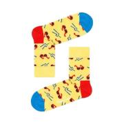 Happy Socks Gula Crew Style Solglasögon Strumpor Multicolor, Herr