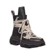 Rick Owens Hi-top Sole Boot Black, Herr