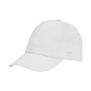 Courrèges Vit Baseballkeps med Signature Logo White, Dam