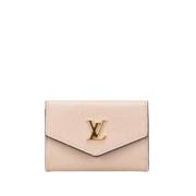 Louis Vuitton Vintage Pre-owned Laeder plnbcker Beige, Dam