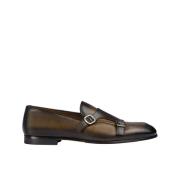 Doucal's Herr läder spänne loafer | mörkbrun Brown, Herr