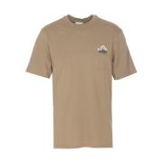 Autry Blommigt T-shirt Brown, Herr