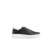 Alexander Smith Wembley Slip-On MAN Black White Black, Herr