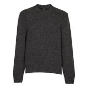 A.P.C. Lucas Pullover Sweaters Gray, Herr