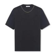 AMBUSH T-shirt med logotyp Black, Herr