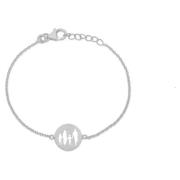 Frk. Lisberg Familjearmband Life 24 Silver Gray, Dam