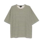 A.P.C. Ekologisk Rund Hals Kortärmad T-shirt Multicolor, Herr