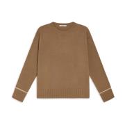 MALIPARMI Sweater Brown, Dam