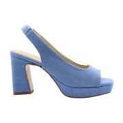 CTWLK. Cordes Sandal Blue, Dam