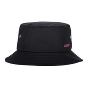 AMBUSH Bomull Bucket Hat med Logo Blue, Herr