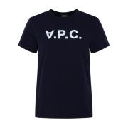 A.P.C. T-Shirts Blue, Dam