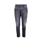 Diesel Stretch bomullsjeans Gray, Herr