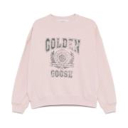 Golden Goose Rosa Nelson Sweatshirt Stilren Pink, Dam