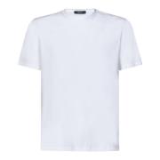 Herno Klassisk Crew-Neck T-shirt Vit White, Herr