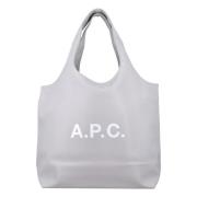 A.P.C. Elegant Ninon Toteväska Handväska Gray, Unisex