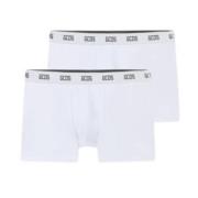 GCDS Herr Essentials Boxer Briefs 2-Pack White, Herr