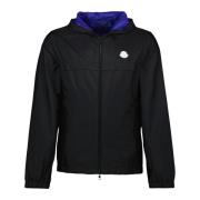 Moncler Svart Nylonjacka Rifeo Kollektion Black, Herr