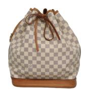 Louis Vuitton Vintage Pre-owned Canvas louis-vuitton-vskor White, Dam