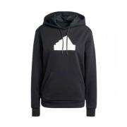 Adidas Återvunnen Hoodie Future Icons Kollektion Black, Dam